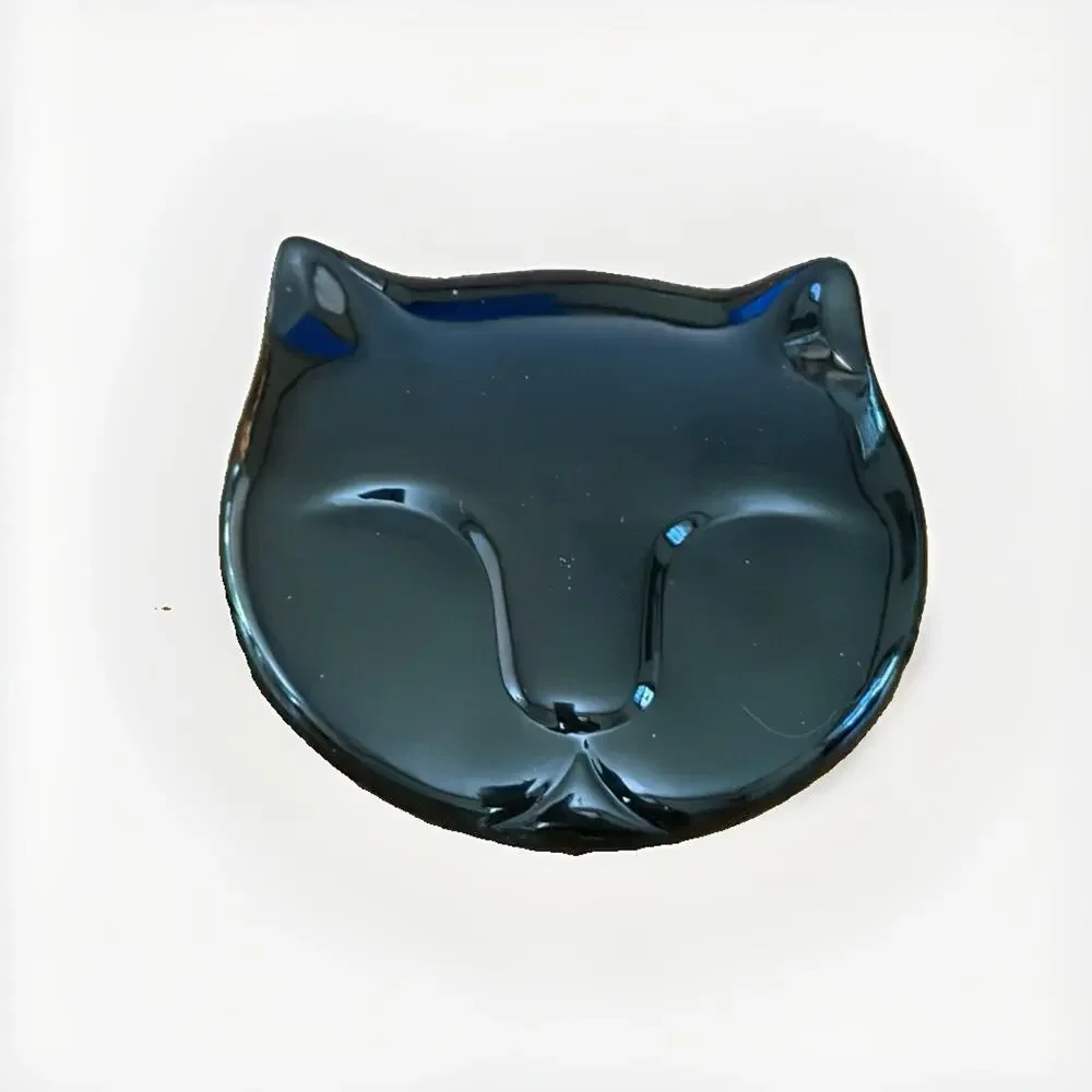 Vintage Cat Pocket Mirror Black 3763/66